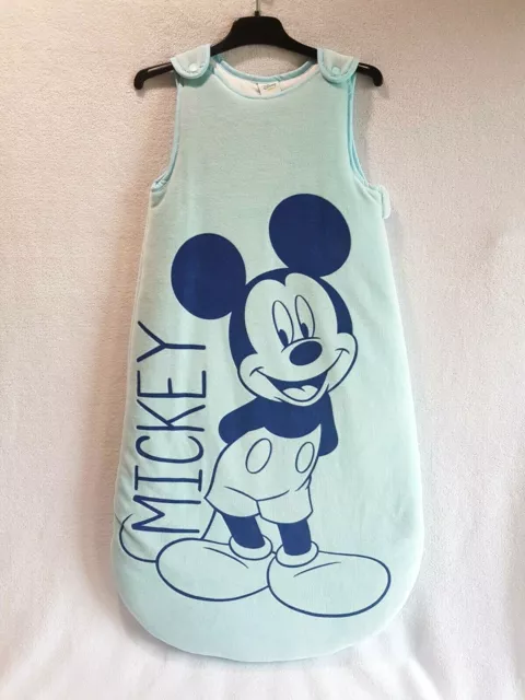 DISNEY gigoteuse velours turbulette MICKEY douillette 6 à 36 mois bleu