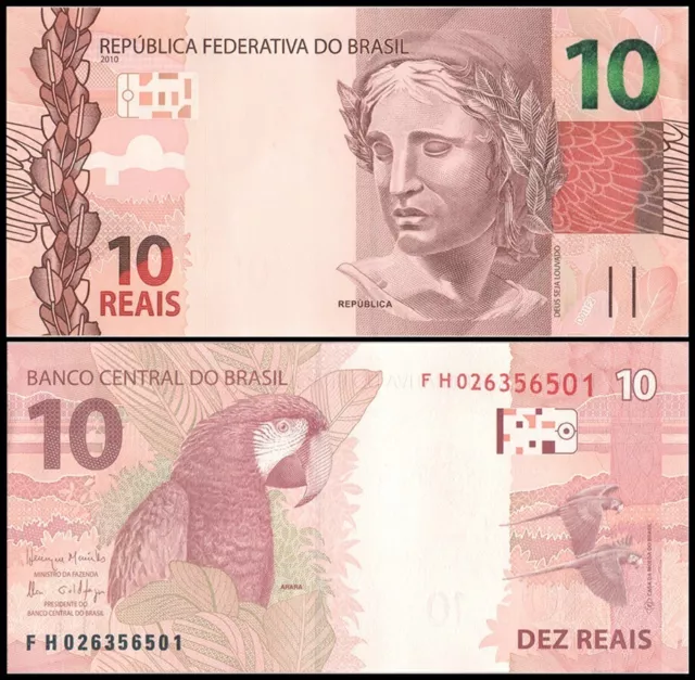 Commemorative Banknote Of The Fifth Centenary Brazil 10 Reals