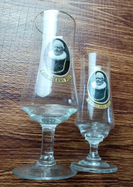 RATSHERRN PILS Beer Original Beer Glass 0.2 L & 0.5 L Ratsherrn Brauerei Germany
