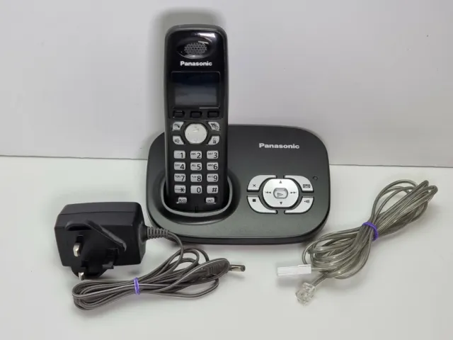 Panasonic Black KX-TG8021E Single Digital Cordless Phone - Answer Machine