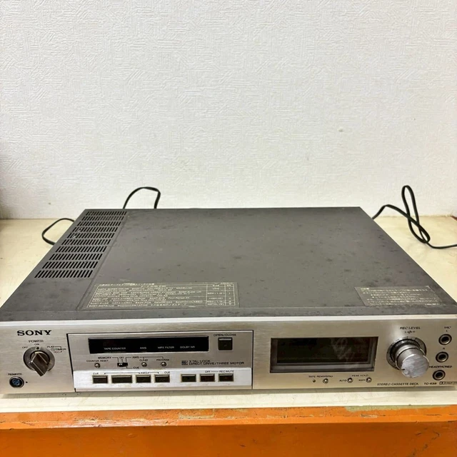 SONY TC-K88 VINTAGE Cassette Deck Linear Skating Japan Power On