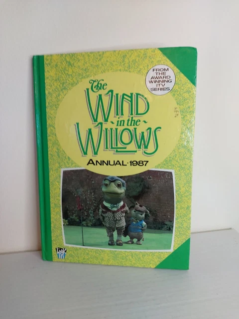 THE WIND IN The Willows Annual 1987 Hardback Book ITV Series Frog Toad ...