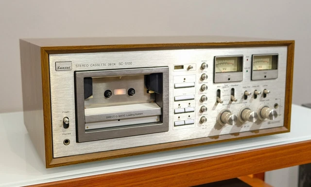 Deck Sansui D-59 M Stereo Cassette Deck Japones | Cuotas sin interés