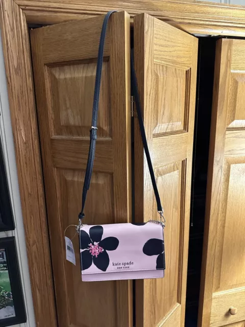 Dropship NEW Kate Spade Serendipity Pink Multi Cameron Grand Floral  Convertible Leather Crossbody Shoulder Bag to Sell Online at a Lower Price