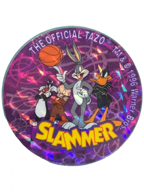 Original Space Jam Tazo Slammer Looney Toons 1996