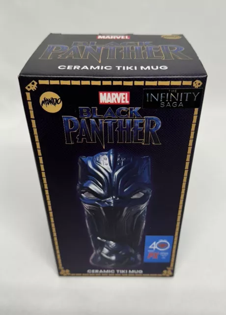 Marvel Heroes Black Panther Px 32Oz Ceramic Tiki Mug