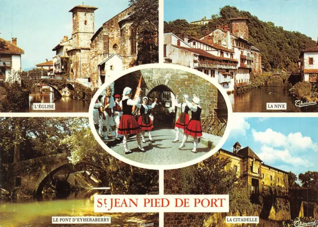 CPM - SAINT JEAN DE PIED DE PORT Multivues