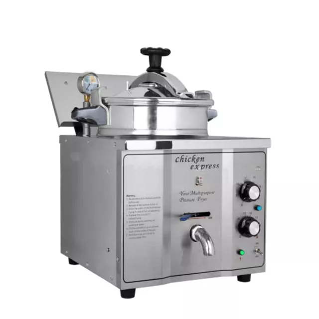 Pressure Fryer 3KW 16L electric frying pan Cooking Electric Pressure Cookers