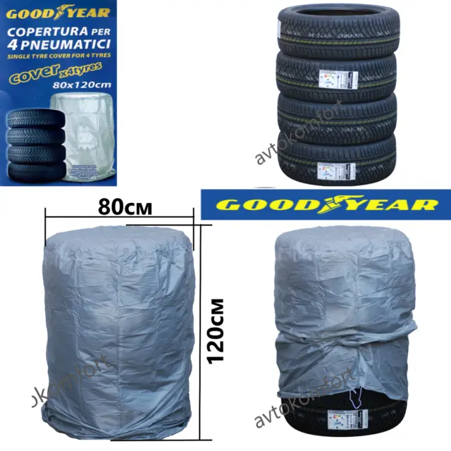 Goodyear – housse de roue de secours, sac de rangement pour pneus de...