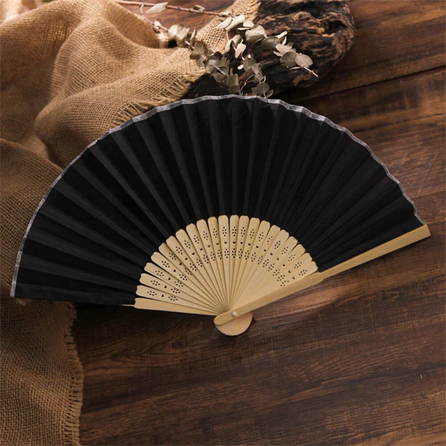 2 pz ventilatore pieghevole classico delicato ventilatore decorativo mano danzante giapponese cinese