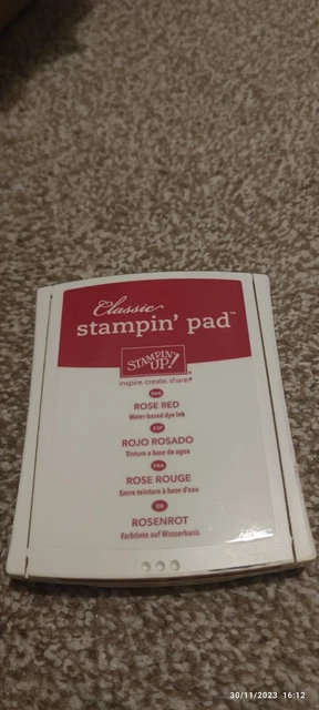 Stampin' Up Classic Ink Pad (old design) - Rose Red