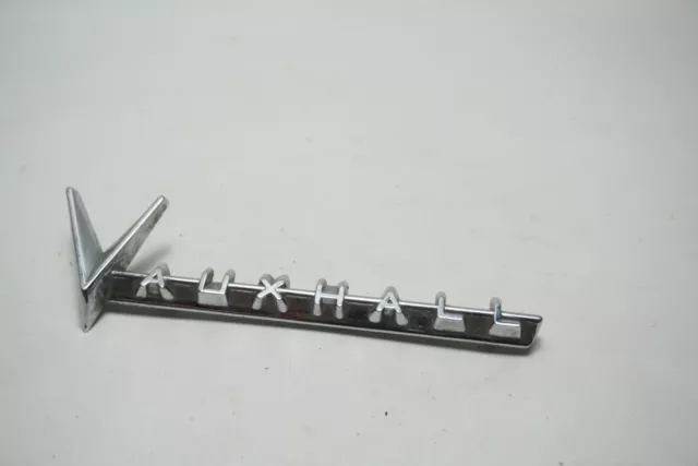 Vauxhall Metal Chrome Vintage Car Badge Emblem Vintage Antique Historic 3