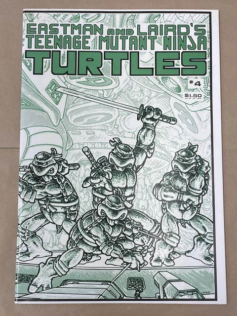 Teenage Mutant Ninja Turtles 4 Mirage Comics 1985