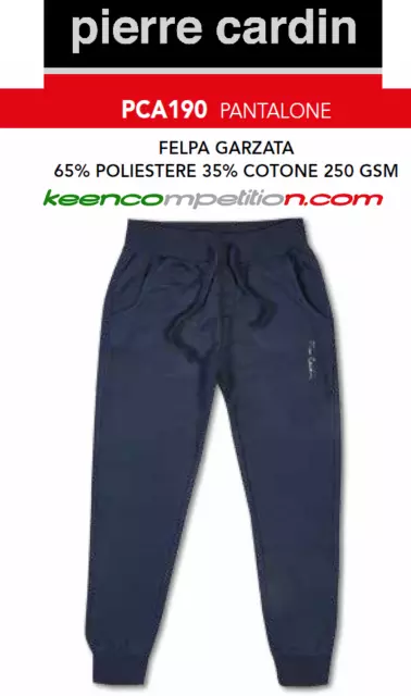 ★ Pierre Cardin pantalone di tuta felpato sport Uomo Donna  in misto cotone ★