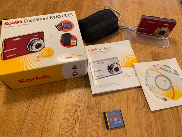 Kodak EasyShare M1073 10.2 MP Compact Digital Camera Red