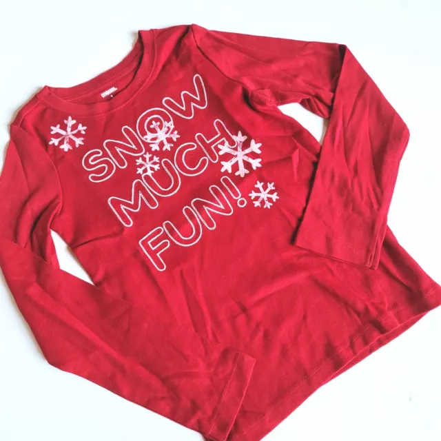 Gymboree Girls 6 Penguin Chalet Snow Much Fun Shirt NWT Vintage 2010
