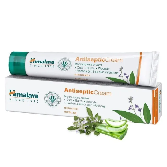 2 Pc X 20 Gm Himalaya Wellness Antiseptic Cream 100% Ayurvedic Product Free Ship