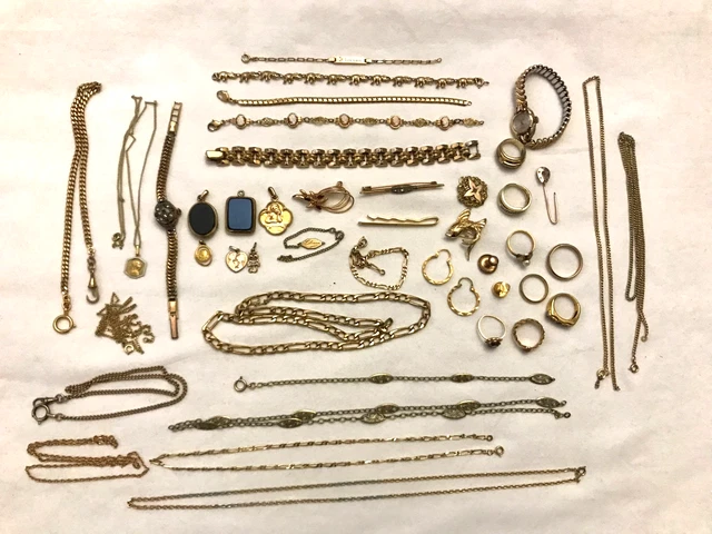 Collier ancien fantaisie signé Marc Labat Vintage bijoux ange colombe
