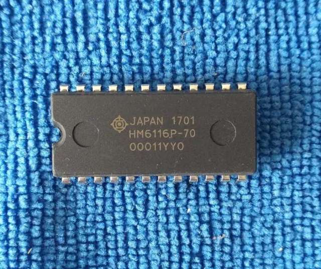 5pcs IC HM6116P-70 HM6116P DIP-24 #A6-10