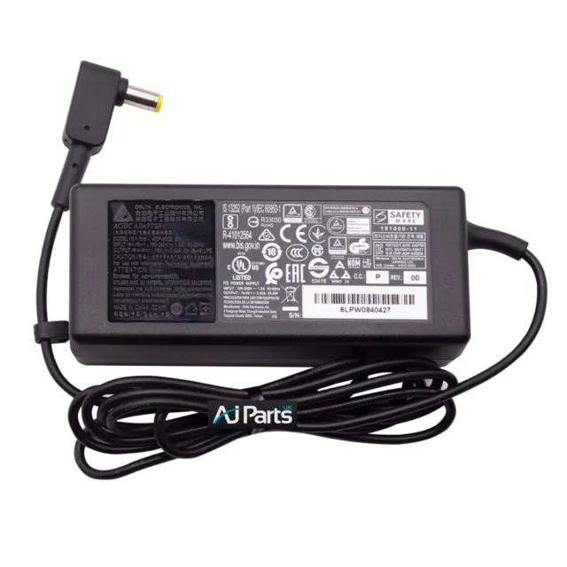 New Delta Power Supply ACER ASPIRE 4552 SERIES Notebook Battery Charger 65W