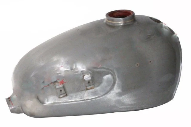 Réservoir De Carburant Peint Noir Pour Moto Vincent - Pièce Neuve, Personnalisable
