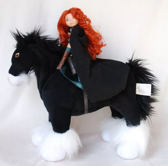 Disney Brave Merida Classic Doll with Angus Horse Plush - Rare