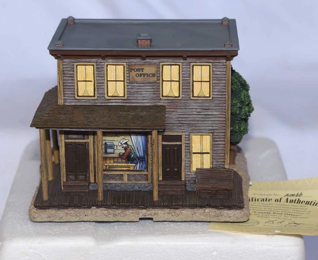 HAWTHORNE COUNTY POST Office Wild West Village Collection 1400176010
