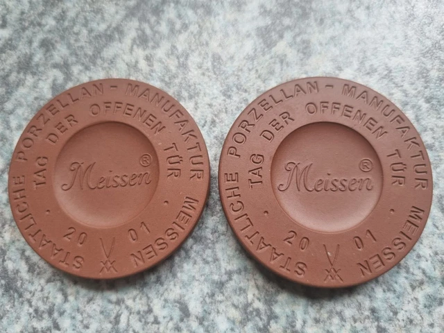  MEISSEN TALER PORZELLAN-MANUFAKTUR Meissen Tag der offenen Tür 2001 2 Motiv 