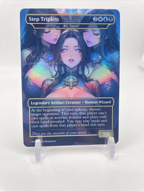 MTG Commander EDH Deck - Sen Triplets 100 Card Custom Esper Deck (Near Mint)