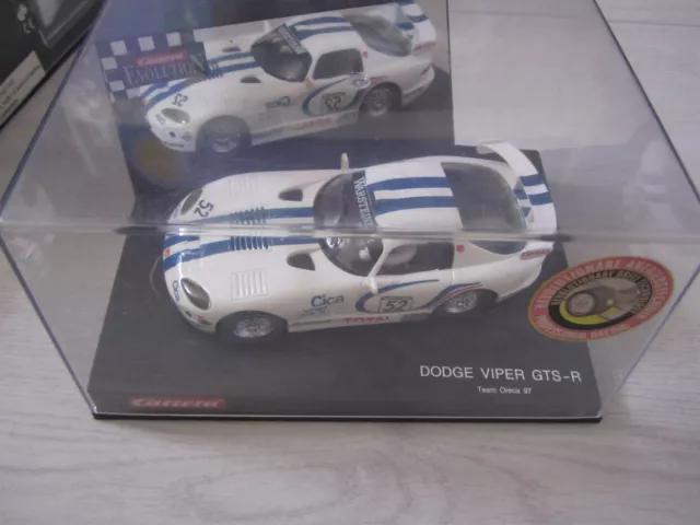 Slot Car CARRERA EVOLUTION Dodge Viper GTS-R Team Oreca 97 25407 1:32