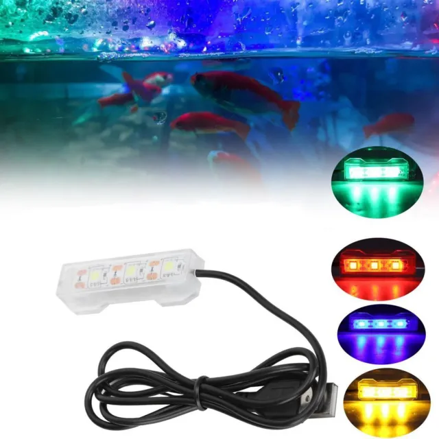 LED USB Aquarium Small Lighting Aquatic Plant Light Fish Tank Underwater Light