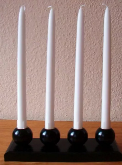 Leuchter für 4 Kerzen aus Schweden Holz Kerzenständer Adventsleuchter