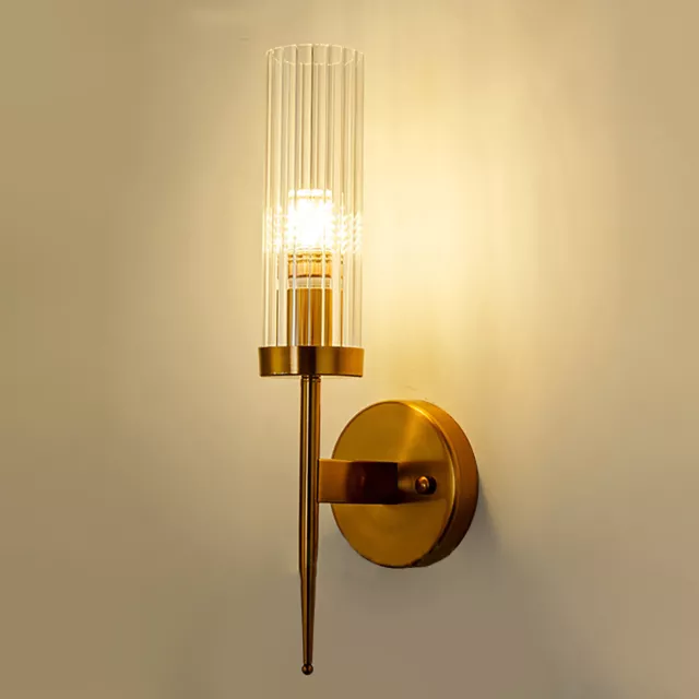 Accesorios de pared para decoración de sala de estar nórdica vidrio led luz de escritorio