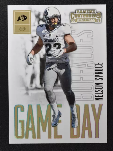 2016 Panini Contenders Draft Picks Game Day Tickets #35 Nelson Spruce - NM-MT