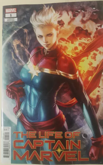 LIFE OF CAPTAIN MARVEL 1 (of 5) STANLEY ARTGERM LAU VARIANT NM