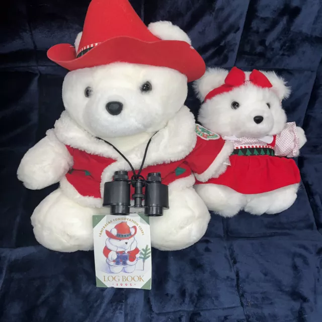 1995  Mr & Miss  Dayton Hudson Santa bears Buy Today!