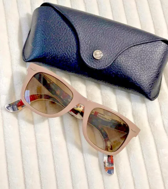 Ray Ban RB2140 Original Wayfarer  Limited Edition Special Series #9 RARE PRINTS