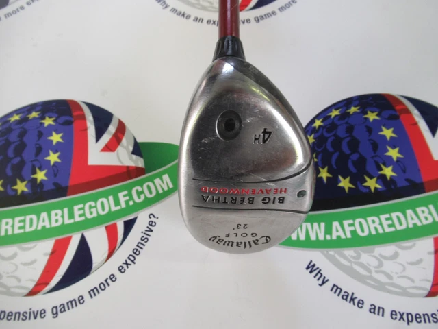 Callaway Golf Big Bertha Heavenwood 23 Grad #4 Hybrid Rch 75W Normaler Flex