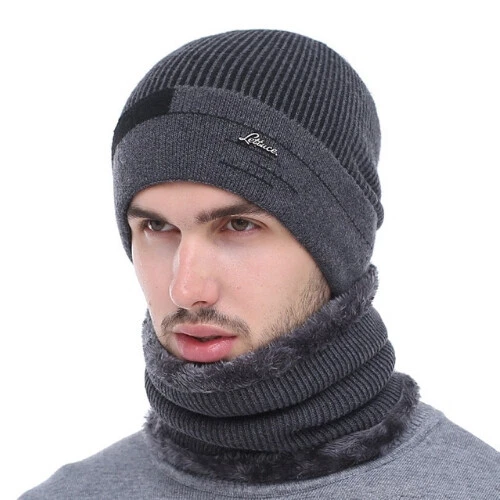 Gorros Gorras Invierno Para Hombre Sombrero El Frio Bufanda De Moda Sombrero2023