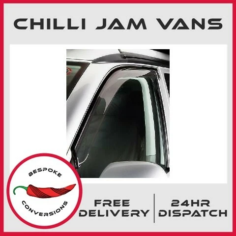 Deflettori Aria Per Panda 2003-2012 169 Colore Fumè Antivento Fiat Panda 12419 - Foto 7