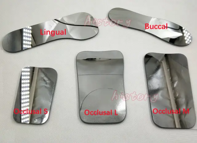 Dental Glass Reflector Mirrors Double-Sided Photo Mirror Intra Oral Photography