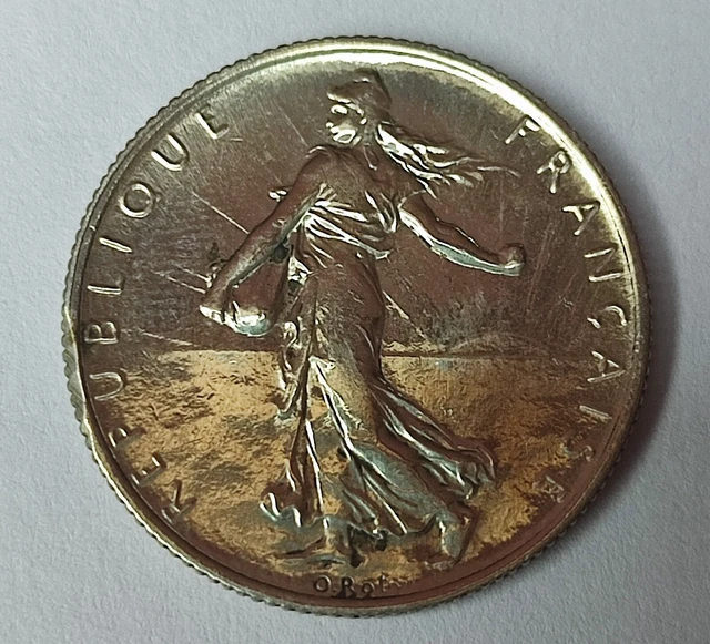 2 Francs Semeuse 1915 argent - TTB