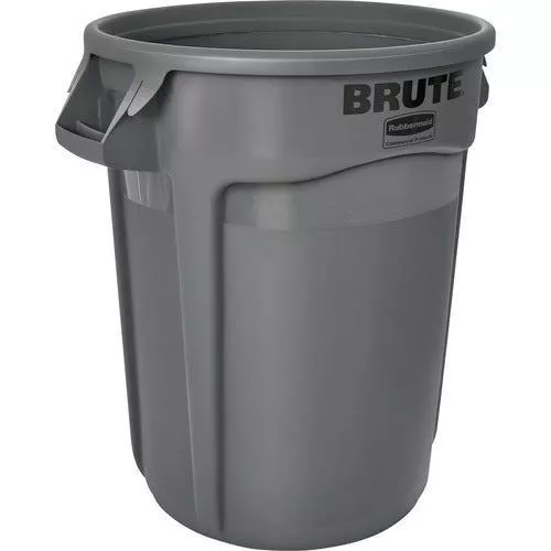 Rubbermaid Commercial Brute Round Container - RUB263200GRAY