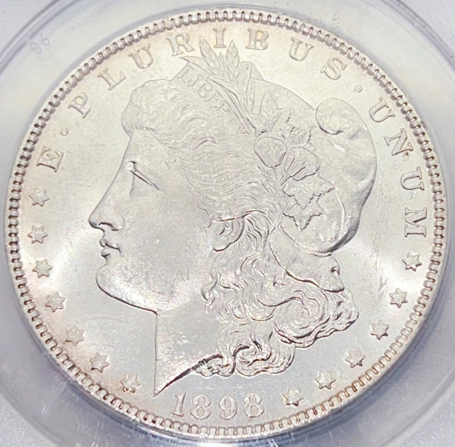 1898 ANACS MS64 Morgan Silver Dollar 037183