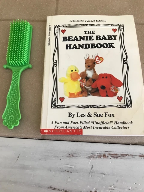 Scholastic Pocket Edition The Beanie Baby Handbook with Brush