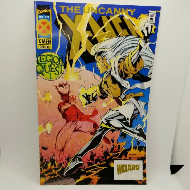 The Uncanny X-Men #320 Deluxe Wizard Gold Edition 1995 Marvel Comics