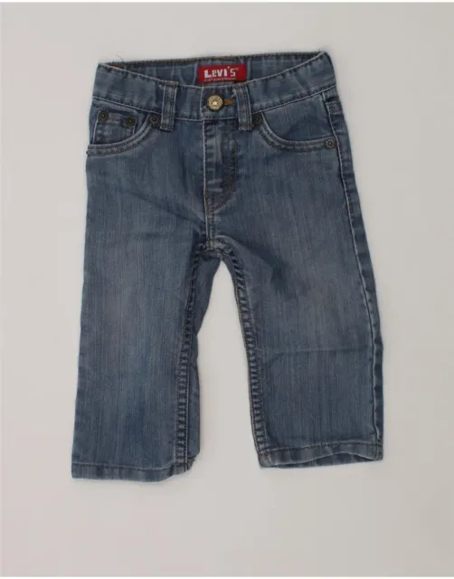 LEVI'S Baby Boys 514 Straight Slim Jeans 9-12 Months W18 L9  Blue Cotton AF14