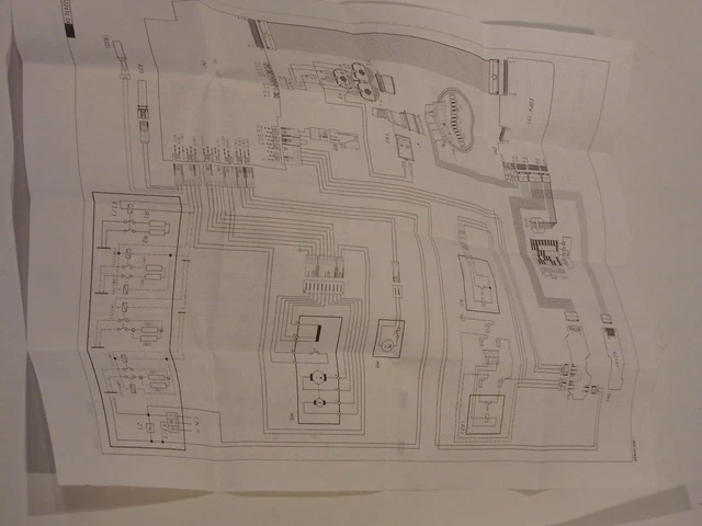 REPARATURANLEITUNG SCHALTPLAN 3522461 2030280 Waschmaschine Miele W916