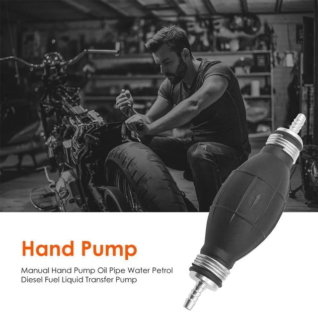 Manual Hand Pump Suction Oil Water Petrol Diesel Fuel Liquid Transfer Fuel Pump