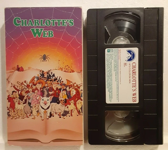 CHARLOTTES WEB (1972) Animated Movie VHS £9.28 - PicClick UK
